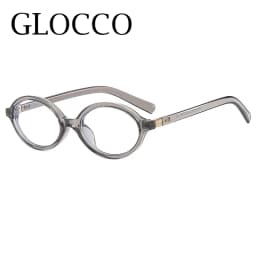 Oval Shape Women's Reading Glasses Frame Luxury Brand Vintage Retro Leopard Eyeglasses Men Anti Blue Light Presbyopia Eyewear