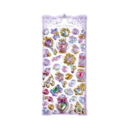 Kawaii Delicate 3D Relief Stickers Gemstone Gilding Stickers Scrapbooking Diy Journal Stationery Sticker Deco School Supplies