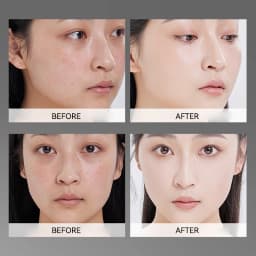 Light and Moist Hydrating Foundation, Natural-Looking, Moisturizing, Shiny, Thin and Lightweight, Double-Headed Makeup Foundation That Rotates for Easy Use, with Its Own Brush, Waterproof, Easy to Apply Makeup, and Easy for Beginners to Use.