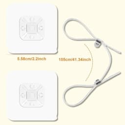 Anti-Tip TV Safety Strap Premium Adjustable Anti-Tip Furniture Fastening Kit Easy Install Childproof