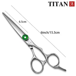 TITAN Hairdressing Scissors Professional Barber Tools Cutting Thinning Scissors Hair Shear 6 Inch HIGH-END JP Steel CNC