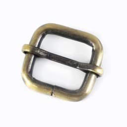 Meetee 10Pcs 13-50mm Metal Buckles Tri-glide Slider Adjust Roller Clasp for Bag Strap Webbing Pin Belt Buckle Hardware Accessory