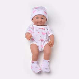 14 Inch 35cm Vinyl Baby Doll with Clothes Realistic Newborn Baby Doll Outfit Set Soft Body Reborn Doll Birthday Gifts Kids Toys