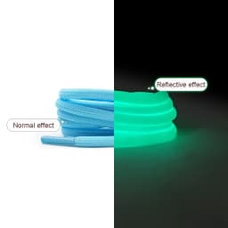 Round Luminous Fluorescent Shoelaces Glow In The Dark Night Color Shoelace Sports Canvas Shoe Lace Adult children Shoe Laces New