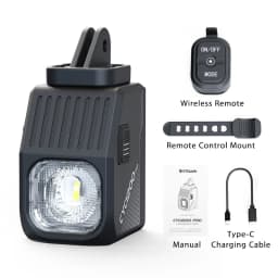 Wireless Remote Suspended Bike Headlight 1200 Lumens Cut-off Line Front Head Lamp Aluminum Alloy Road Mountain CYCLAMI 1200 Pro