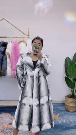 Real Rex Rabbit Natural Fur Coat Female Hoodies Zipper Poncho Jackets Winter Clothes Woman Fluffy Fur Warm Fashion Coat Big Size