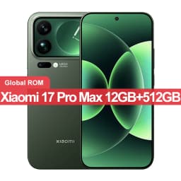 CN Global ROM Xiaomi 17 Pro Max 256GB/512GB 6.9 inch AMOLED Screen Snapdragon 8 Elite Gen 5 7500mAh Battery 50MP+50MP Camera