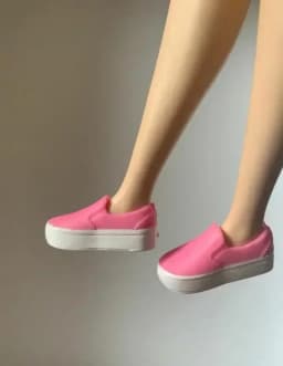 New styles toy shoes high heels flat foot shoes purple for your Tall and curvy BB dolls BBIAB1