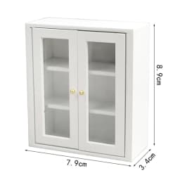 1/6 1/12 Dollhouse Miniature Bookcase Storage Rack Mini Wood Cherry Display Shelf Cabinet Cupboard Doll House Furniture Model