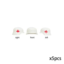 Military Printed Hats Building Blocks Army Helmets Camo MOC Soldiers Helmets Accessries educational Brick