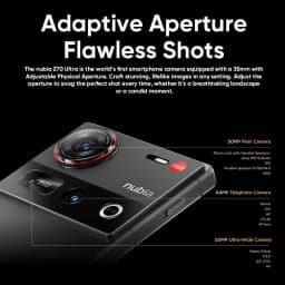Global Version Nubia Z70 Ultra Smartphone 5G 6.85'' 144Hz Full Display Camera 6150mAh Battery IP68 Waterproof NFC