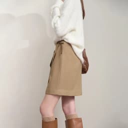 AMII Skirts for Women Casual Solid Elegant Asymmetrical A-line Mini Skirt Versatile 2025 Autumn New Ladies Clothing 12523148