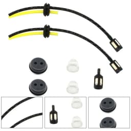 2 Set Fuel Line Hose Tubes Trimmer Cutter Fuel Line Filter Hose Pipe Tank Kit String Trimmer Accessories New