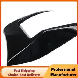 1Pair Rear Bumper Splitter Canard For VW Golf 7 7.5 MK7 MK7.5 GTI R GTD R400 2012-2020 Rear Tail Lamp Spoiler Brake Lamp Trim