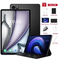 CHOTOG Pad 8s Pro Tablet Android Tablets 5G 10000mah 22GB+2TB Global Version Tablet PC 10.1 Inch GPS Face Recognition 5G Dual SIM WiFi Bluetooth for Kids Tabs