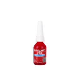 LOOLIFL Blue Thread Locker 243 Nuts-Bolts Locker, Screw Adhesive Lock Tight Seal Fasteners Anaerobic Curing Metal Glue,Rustproof