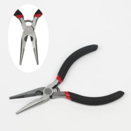 1Pcs Mini Pliers Insulated Cutter Clamping Stripping Wire Crimping Cable Cutters Round Long Nose Pliers For Jewelry Making Tools