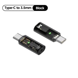 DAC USB Type C To 3.5MM Headphone Adapter USB C Male to 3.5 Jack Audio Converter for iPhone 15 Samsung Support Voice Call U Disk