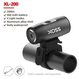 XOSS 200-3000 Lm Bike Light XL1200 Headlight Waterproof Rechargeable Front Lamp Bicycle Light Aluminum Ultralight Flashlight