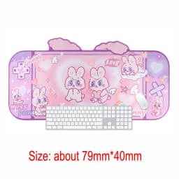 Kawaii Animals Desktop Keyboard Mouse Mats Large Gaming Mat Mousepad Switch PC Computer Laptop Office Table Desk Pad Protector