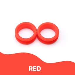 Fenice Pet Scissors Silicone Finger Rings Imported Soft Finger Non Slip Ring Beautician Finger Set Ultra Soft and Comfortable