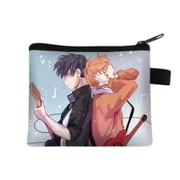 Japanese Anime Yaoi Bl Given Yaoi Given Manga Pattern Coin Purse Women Fashion Mini Handbags Casual Beauty Lipstick Bag Gift