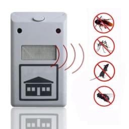 EU/US Plug Electronic Pest Repeller - 1pc Home Ultrasonic & Electromagnetic Rodent Repellent for Mice, Mosquitoes & Insects