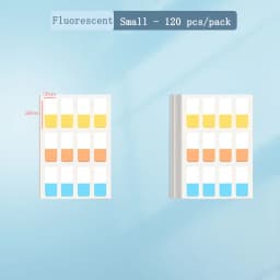 240PCS Sticky Notes Loose-leaf Paper Index Stickers Label Stickers Classification Instructions Sticky Strong Bookmark