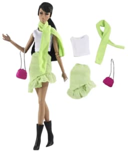 1 Set Doll Clothes 1:6 Scale Dress Outfit for 11.5 inch 30cm Doll Many Style for Choice Gifts for Girls #1