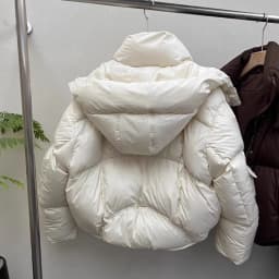 Women's Down Cotton Jacket Winter New Loose Hooded Parkas Female Coat Korean Short Thick Warm Cotton Padded Outerwear Ladies Top