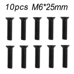 6/10Pcs Fixing Screw M5/M6 22mm/25mm Left Hand Thread For UNF Drill Chuck Shank Adapter Power Tool Replacement Accessories