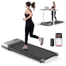 Walking Treadmill,2.5HP Motor,Anti-Slip Shock Absorption,Mini Treadmill for Home Office Remote Control Walkingpad Exercise
