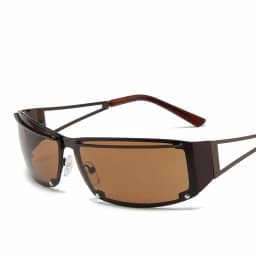 Y2k Retangle Sunglasses Women Men Brand Designer Gradient Goggle Sun Glasses Steampunk Glasses Shades Eyewear Mirror Eyeglasses