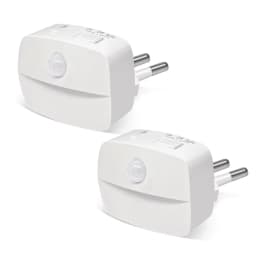 Motion Sensor LED Night Light AC 85-265V EU US Socket PIR Human Induction Lamp 3 Modes Plug In Wall Lamp For Bedroom Hallway