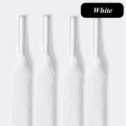 1Pair AF1/AJ Shoelaces for Sneakers Classic Flat Shoe Laces White Black Canvas Shoelace NAir Force Rope Sport Shoestrings