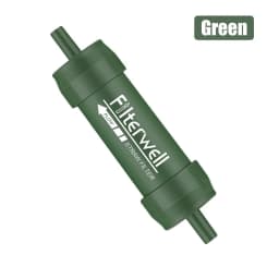 Westtune Outdoor Mini Water Filter Straw Camping Purification Portable Hiking Water Purifier for Survival or Emergency Supplies