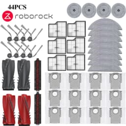Roborock Saros 10/Roborock S9 MaxV Ultra Robot Vacuum Spare Parts Main Side Brushes Mop Cloths HEPA Filters Dust Bags Accessorie