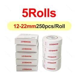 Niimbot D11 D110 D101 Label Printer Sticker Waterproof Anti-Oil Price Tape Scratch-Resistant Label Maker Adhesive Paper Rolls