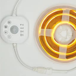 Sensor Stair Lights, Motion Activated Light Strip with Dimmer 5V Flex Ribbon Chasing Flowing Led Strip Lights Flexible Ribbon