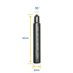 Carbide Dimple Cutter 90° 95° 100° milling cutter for Vertical Key cutting Machine to duplicate key Locksmith Tools
