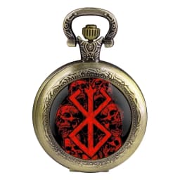 Creative design Glass Dome Quartz Pocket Watch with Chain Necklace Pendant Gift for Male Men Vintage Clock Retro Accessory