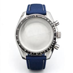 39.7mm Case Watches Metal Case Fits VK63 Movement Accessories Sapphire Glass Equipped With Bezel And Strap VK63 Dial