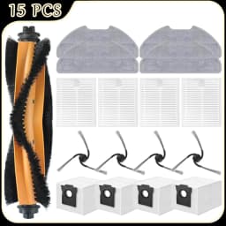 For Dreame D20 Air Plus/F21/F21 Plus/F20/F20 Plus Robot Vacuum Accessories Main Side Brush Filter Mop Dust Bag Replacement Parts