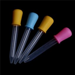 2pc 5ml Small Silicone Plastic Feeding Medicine Liquid Eye Pipette Dropper For Silicone Mold UV Epoxy Resin Craft Jewelry Making