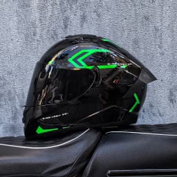 LVS-701 Safety Motorcycle Helmets Full Face Dual Lens Racing Helmet Strong Resistance Off Road Helmet DOT Approved