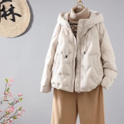 Schinteon Women Light 90% White Duck Down Jacket Casual Loose Autumn Winter Outwear with Hood Korean Style Coat 2026 New