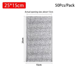 50Pcs/Pack Folding Ice Cold Warm Aluminum Foil Bag Delivery Carrier Drink Storage Insulation Bag Packing Food Thermal Cooler Bag
