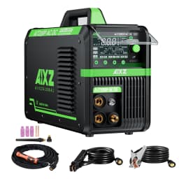 AIXZ AIT200P AC/DC TIG Welding Machine 200 Amps 5 in 1 Multi-process Aluminum Welder MMA ARC Pulse HF TIG 2T/4T Spot Welding Hot Start Arc Force Anti-Stick VRD IGBT Technology
