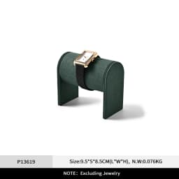 Oirlv Watch Display Stand Microfiber Jewelry Organizer Watch Stand Bracelet Display Rack Jewelry Watch Bracelet Photography Prop