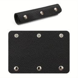 Leather Handle, Protective Cover, PU Handbag Handle, Wrap Saddle Buckle, Suitcase, Handbag Shoulder Strap, Chain Bag Accessories